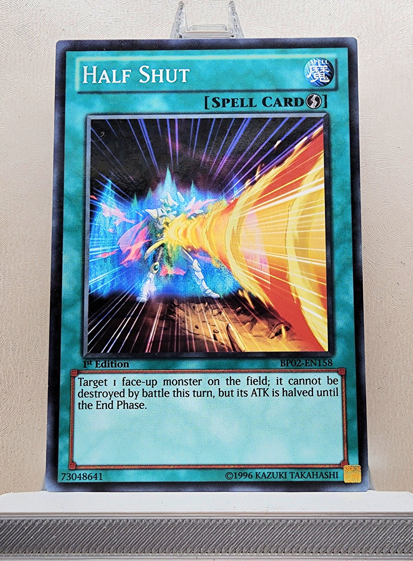 Yugioh! 1x Half Shut (BP02 - Mosaic Rare) 1st Edition