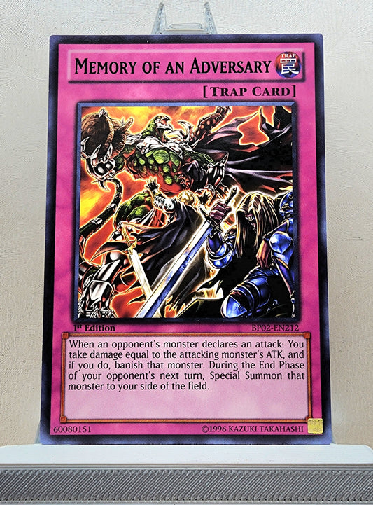Yugioh! 1x Memory of an Adversary (BP02 - Rare) 1st Edition