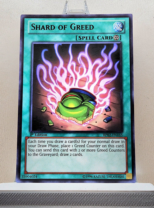 Yugioh! 1x Shard of Greed (BP02 - Rare) 1st Edition