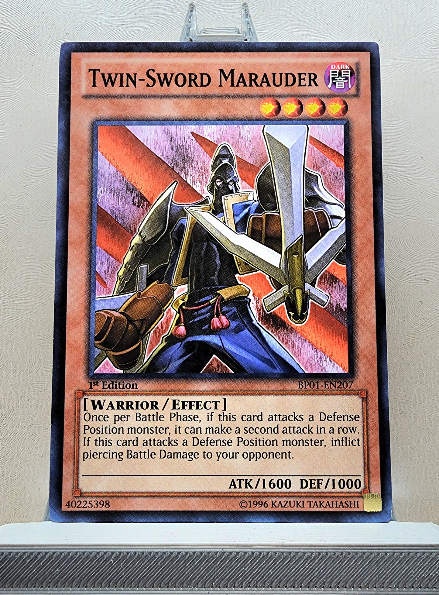 Yugioh! 1x Twin-Sword Marauder (BP01 - Starfoil Rare) 1st Edition