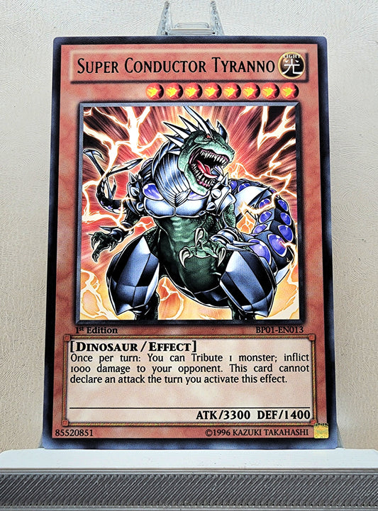 Yugioh! 1x Super Conductor Tyranno (BP01 - Rare) 1st Edition