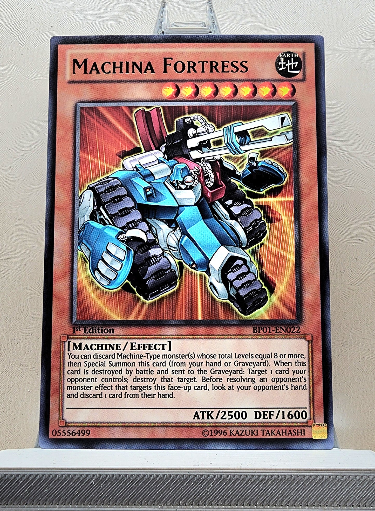Yugioh! 1x Machina Fortress (BP01 - Rare) 1st Edition