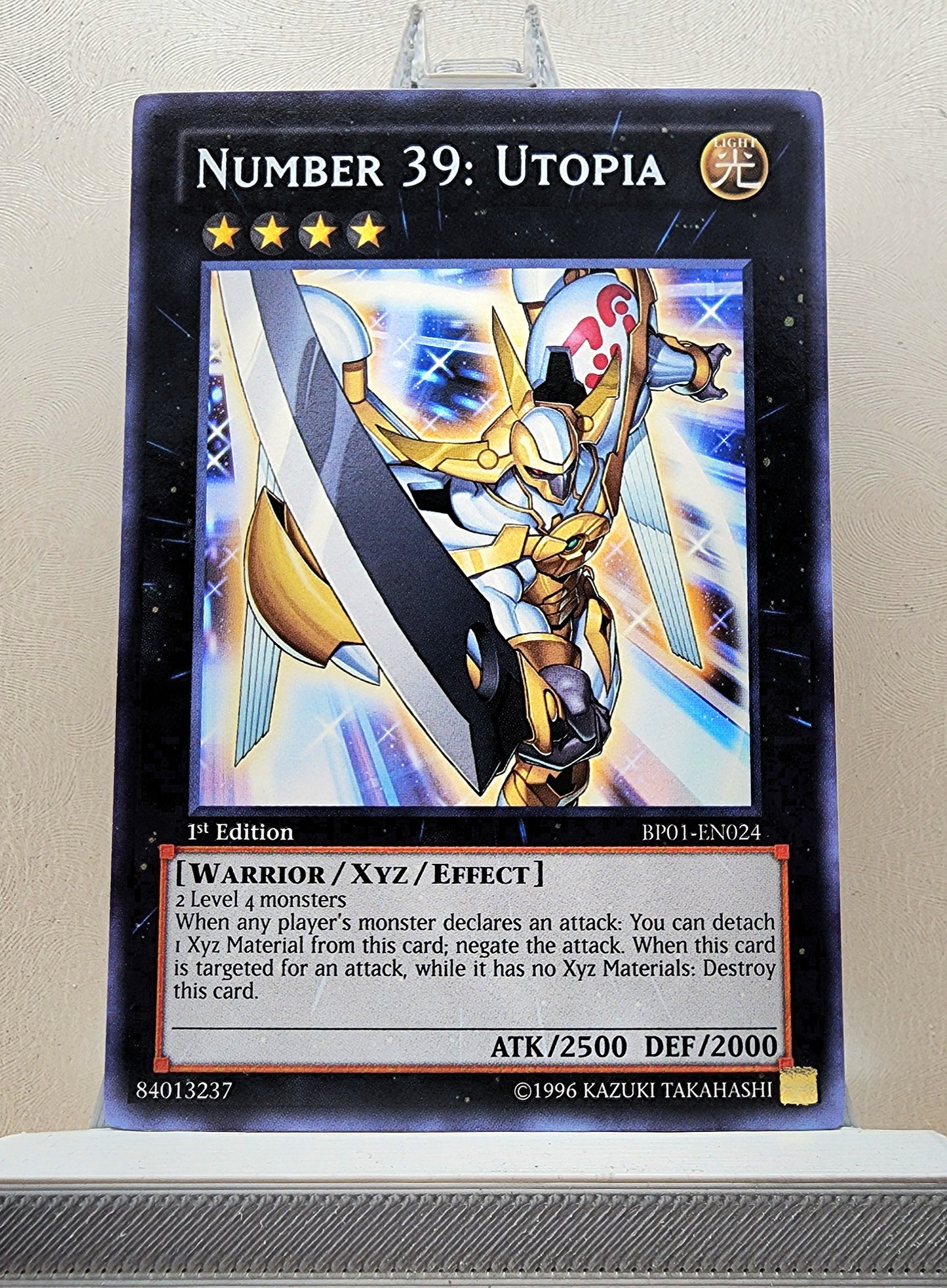 Yugioh! 1x Number 39: Utopia (BP01 - Rare) 1st Edition