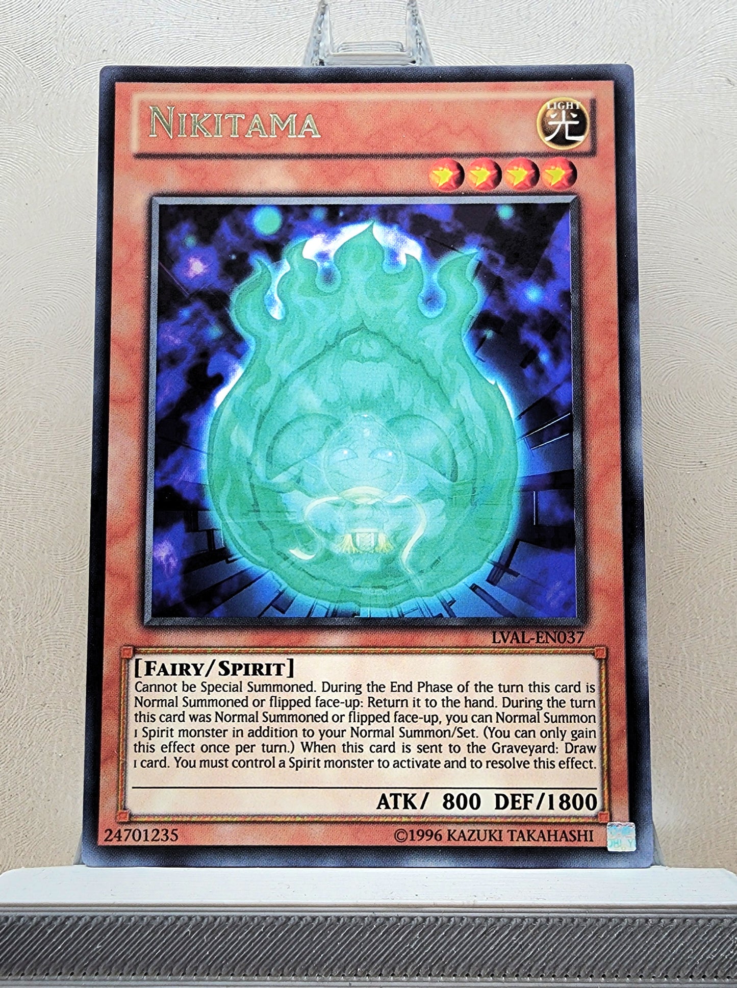 Yugioh! 1x Nikitama (LVAL - Rare) Unli Edition