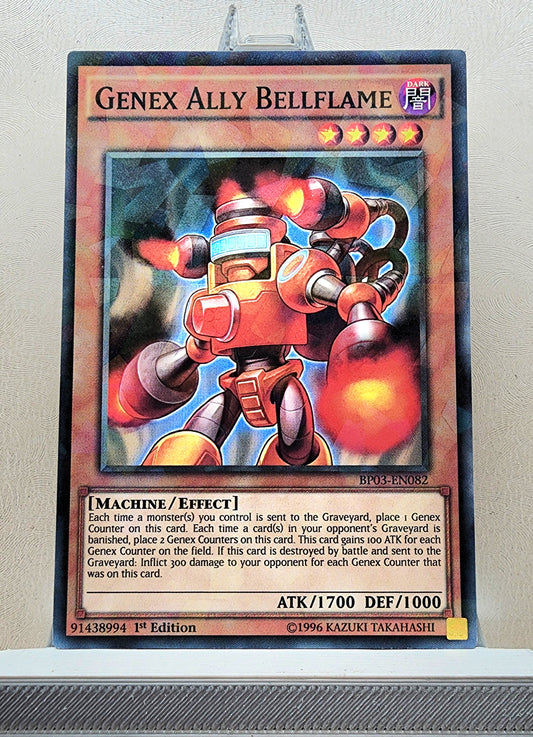Yugioh! 1x Genex Ally Bellflame (BP03 - Shatterfoil Rare) 1st Edition