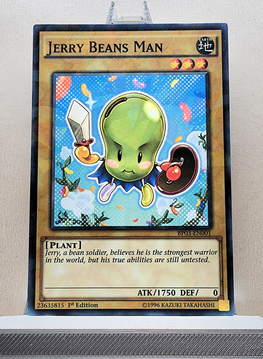 Yugioh! 1x Jerry Beans Man (BP03 - Shatterfoil Rare) 1st Edition