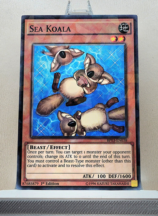 Yugioh! 1x Sea Koala (BP03 - Shatterfoil Rare) 1st Edition