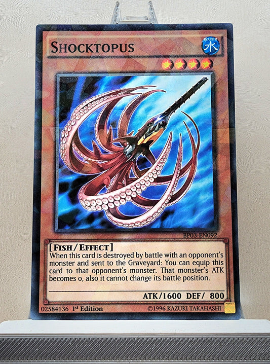 Yugioh! 1x Shocktopus (BP03 - Shatterfoil Rare) 1st Edition