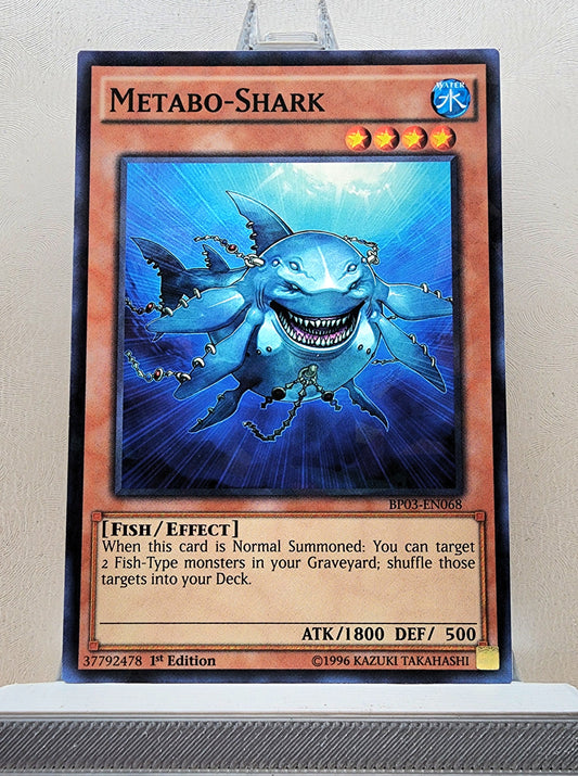 Yugioh! 1x Metabo Shark (BP03 - Shatterfoil Rare) 1st Edition