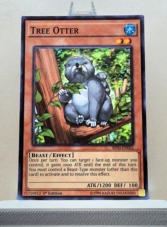 Yugioh! 1x Tree Otter (BP03 - Shatterfoil Rare) 1st Edition