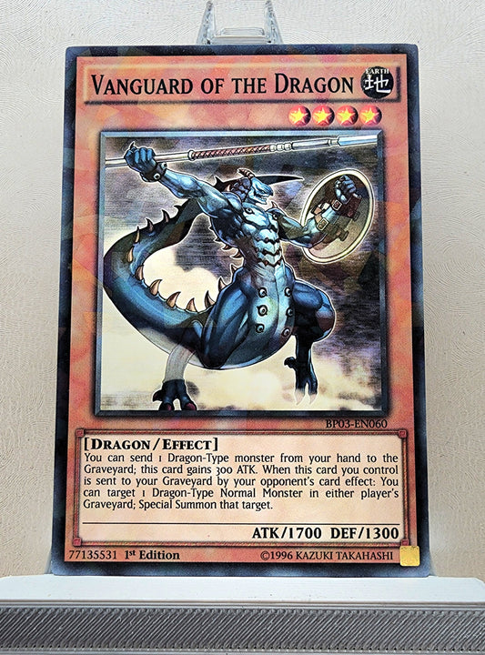 Yugioh! 1x Vanguard of the Dragon (BP03 - Shatterfoil Rare) 1st Edition