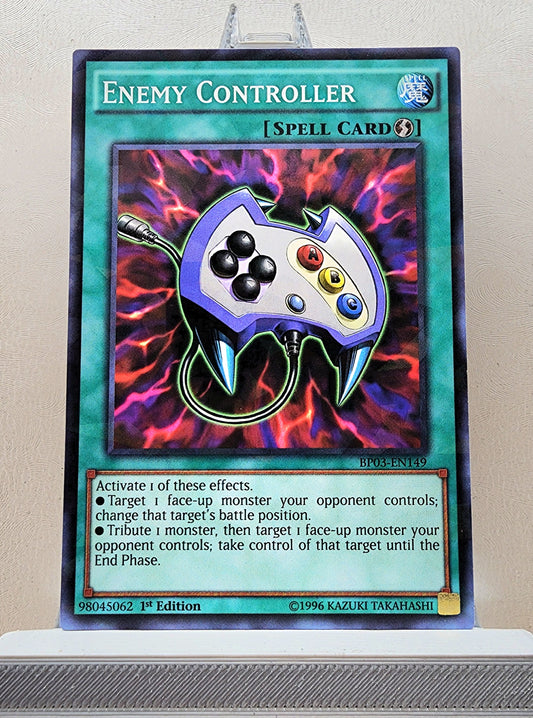 Yugioh! 1x Enemy Controller (BP03 - Shatterfoil Rare) 1st Edition