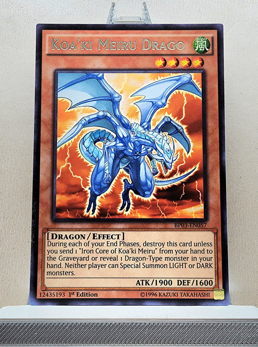 Yugioh! 1x Koa'ki Meiru Drago (BP03 - Rare) 1st Edition