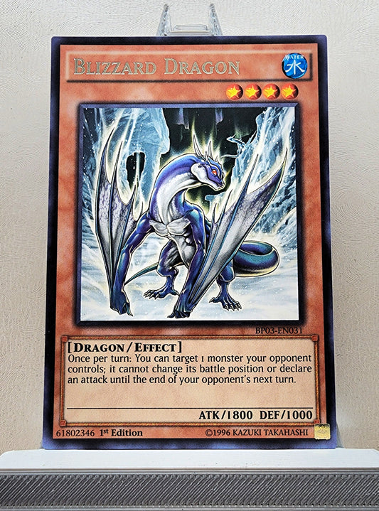 Yugioh! 1x Blizzard Dragon (BP03 - Rare) 1st Edition