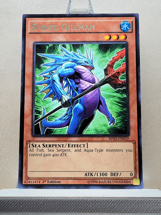Yugioh! 1x Spined Gillman (BP03 - Rare) 1st Edition