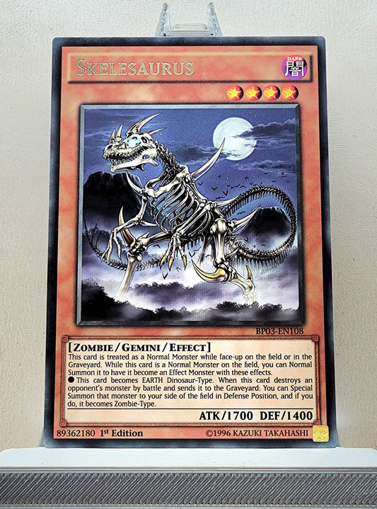 Yugioh! 1x Skelesaurus (BP03 - Rare) 1st Edition