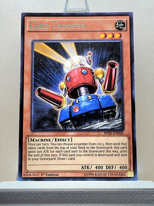 Yugioh! 1x Card Trooper (BP03 - Rare) 1st Edition