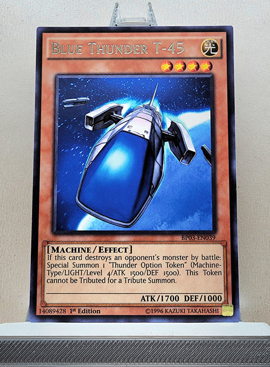 Yugioh! 1x Blue Thunder T-45 (BP03 - Rare) 1st Edition