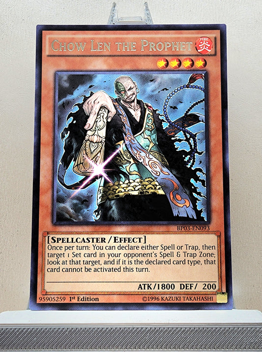 Yugioh! 1x Chow Len the Prophet (BP03 - Rare) 1st Edition