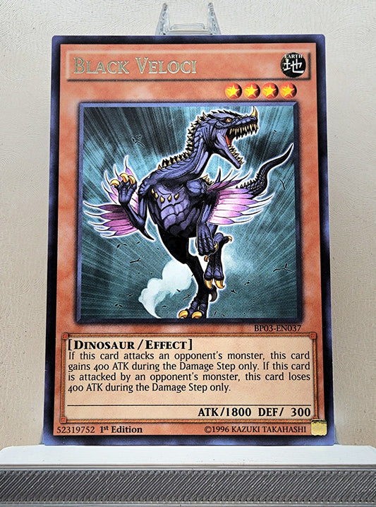 Yugioh! 1x Black Veloci (BP03 - Rare) 1st Edition