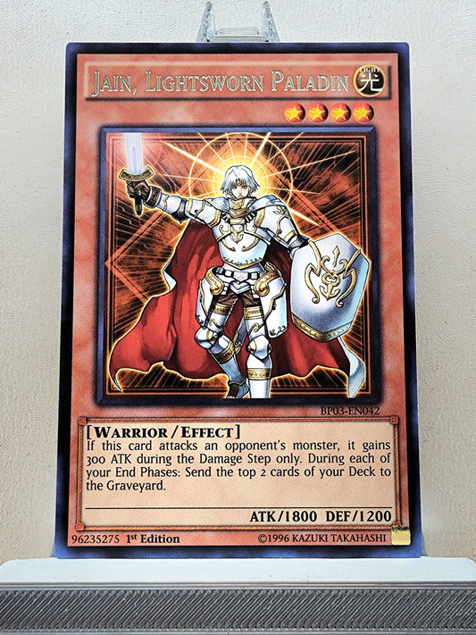 Yugioh! 1x Jain, Lightsworn Paladin (BP03 - Rare) 1st Edition