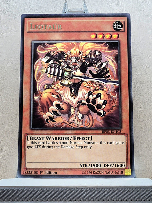 Yugioh! 1x Leotaur (BP03 - Rare) 1st Edition
