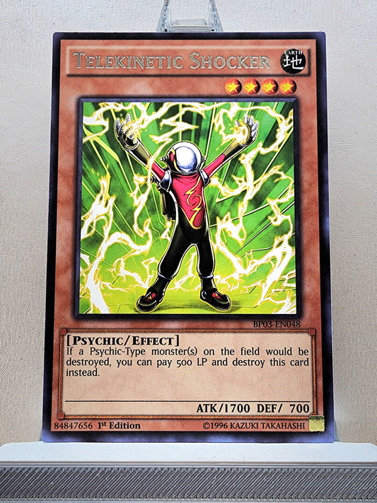 Yugioh! 1x Telekinetic Shocker (BP03 - Rare) 1st Edition