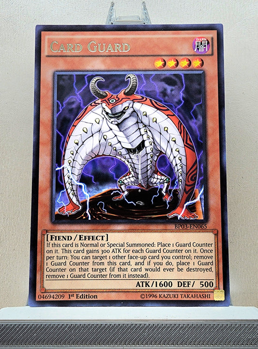 Yugioh! 1x Card Guard (BP03 - Rare) 1st Edition