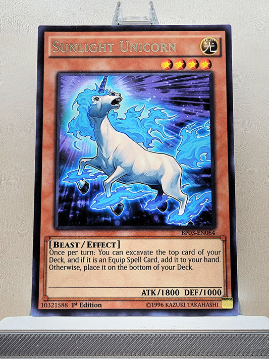 Yugioh! 1x Sunlight Unicorn (BP03 - Rare) 1st Edition