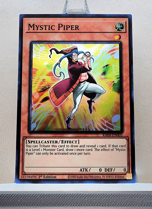 Yugioh! 1x Mystic Piper (RA04 - Super Rare) 1st Edition