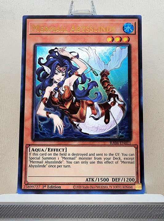 Yugioh! 1x Mermail Abysslinde (RA04 - Ultra Rare) 1st Edition