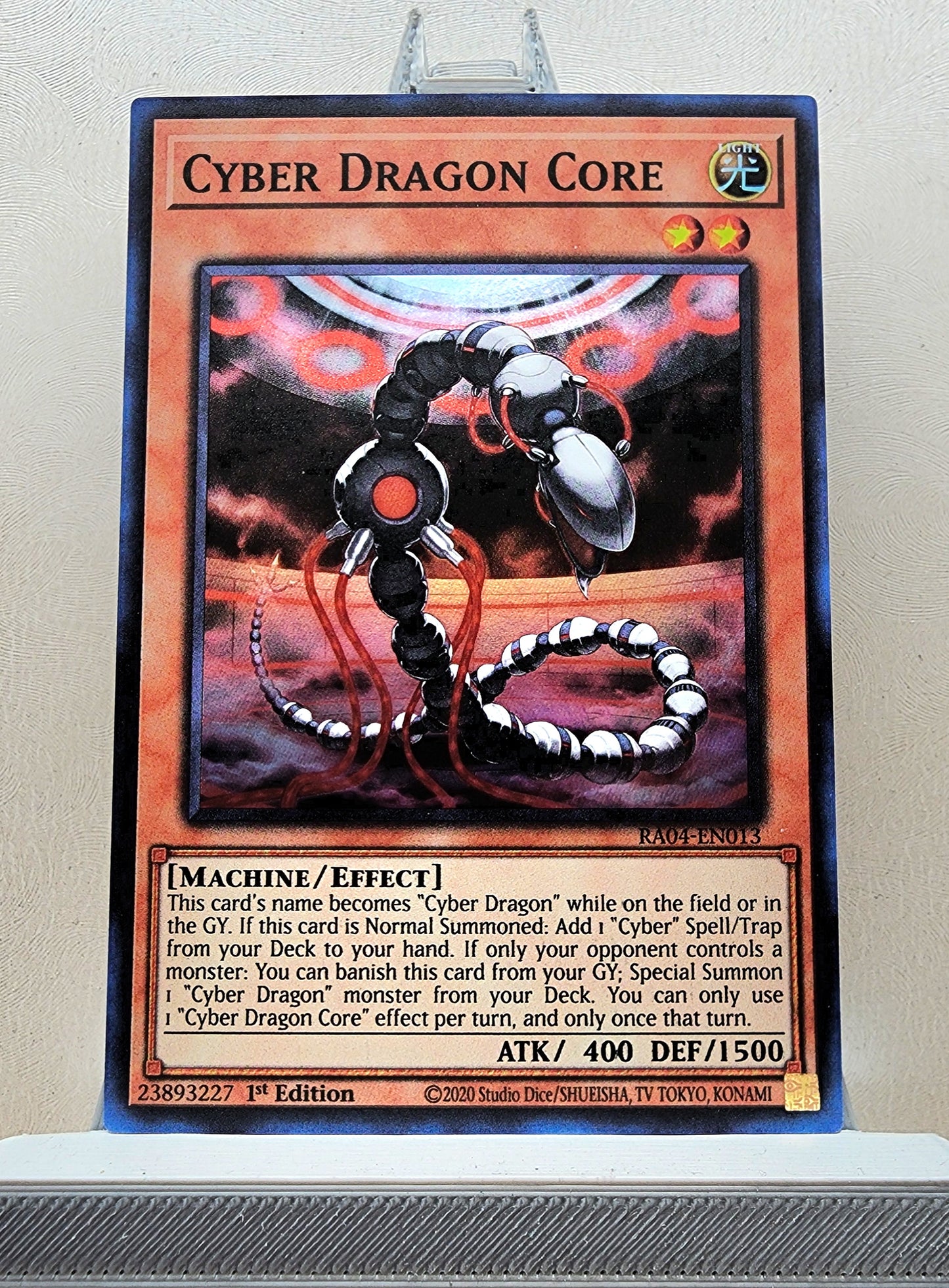 Yugioh! 1x Cyber Dragon Core (RA04 - Super Rare) 1st Edition