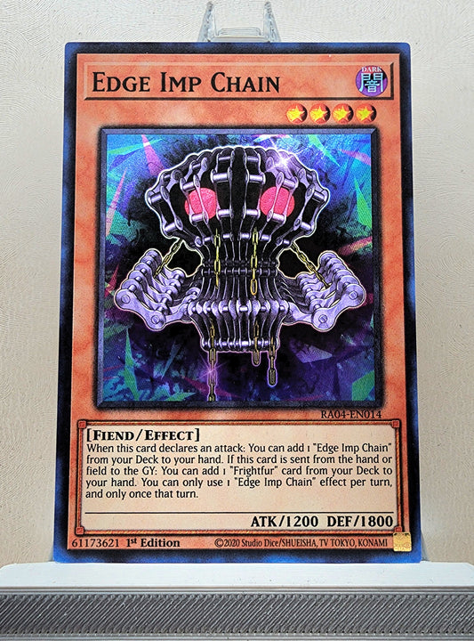Yugioh! 1x Edge Imp Chain (RA04 - Super Rare) 1st Edition