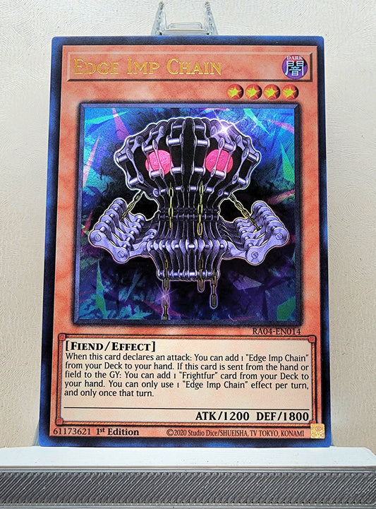 Yugioh! 1x Edge Imp Chain (RA04 - Ultra Rare) 1st Edition