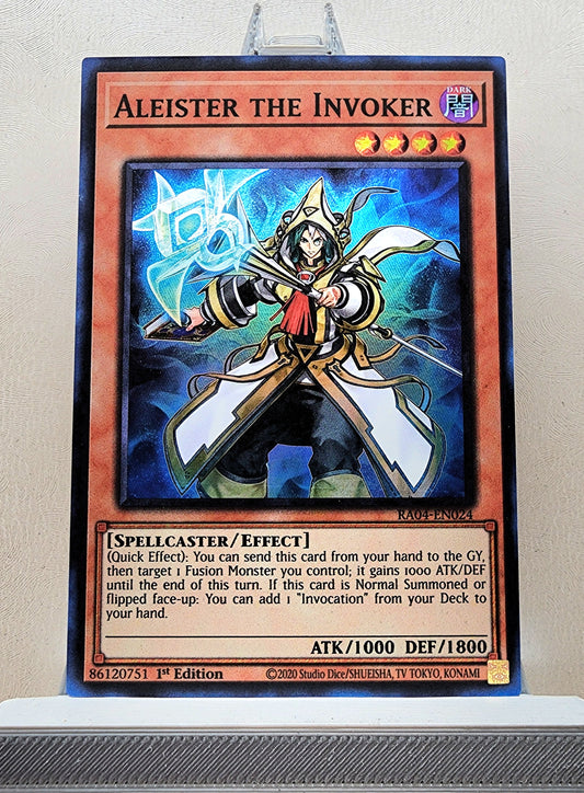 Yugioh! 1x Aleister the Invoker Alt Art (RA04 - Super Rare) 1st Edition