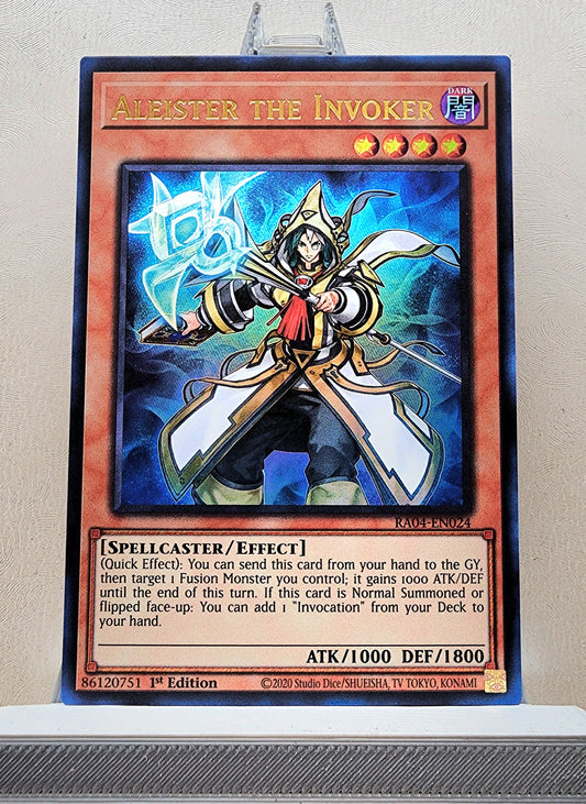 Yugioh! 1x Aleister the Invoker Alt Art (RA04 - Ultra Rare) 1st Edition