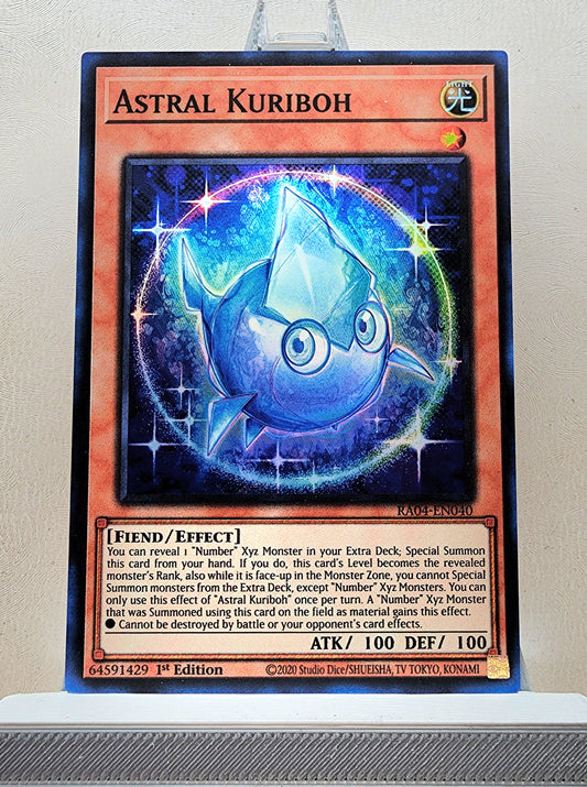 Yugioh! 1x Astral Kuriboh (RA04 - Super Rare) 1st Edition