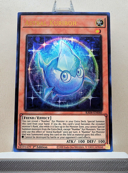 Yugioh! 1x Astral Kuriboh (RA04 - Ultra Rare) 1st Edition