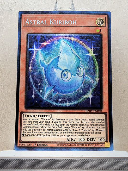 Yugioh! 1x Astral Kuriboh (RA04 - Prismatic Collectors Rare) 1st Edition