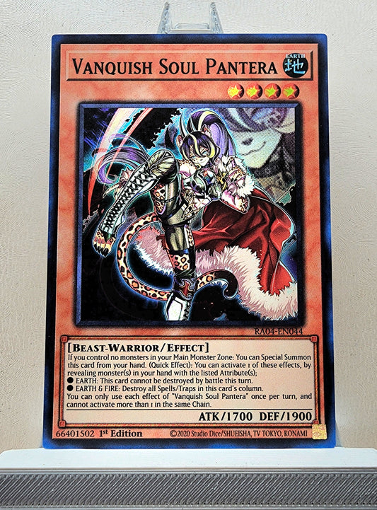 Yugioh! 1x Vanquish Soul Pantera (RA04 - Super Rare) 1st Edition