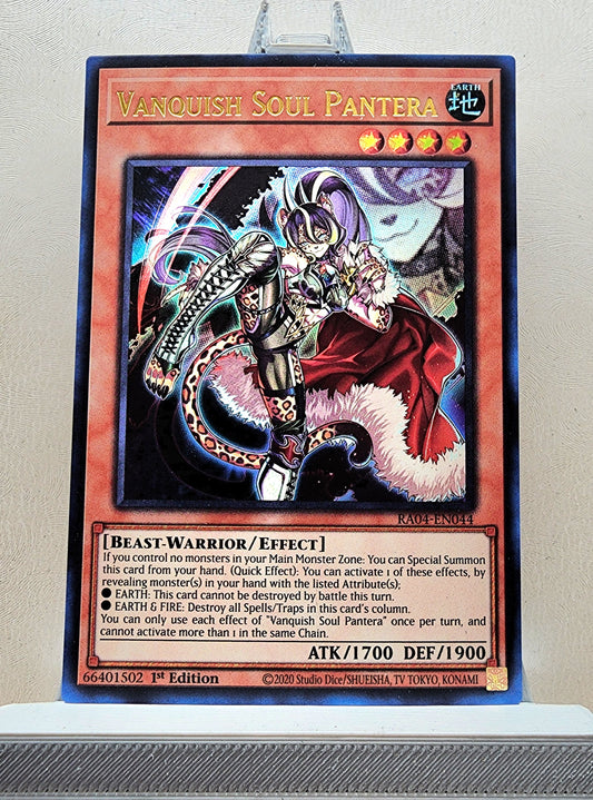 Yugioh! 1x Vanquish Soul Pantera (RA04 - Ultra Rare) 1st Edition