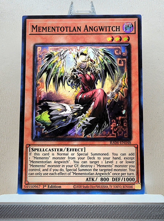 Yugioh! 1x Mementotlan Angwitch (RA04 - Super Rare) 1st Edition