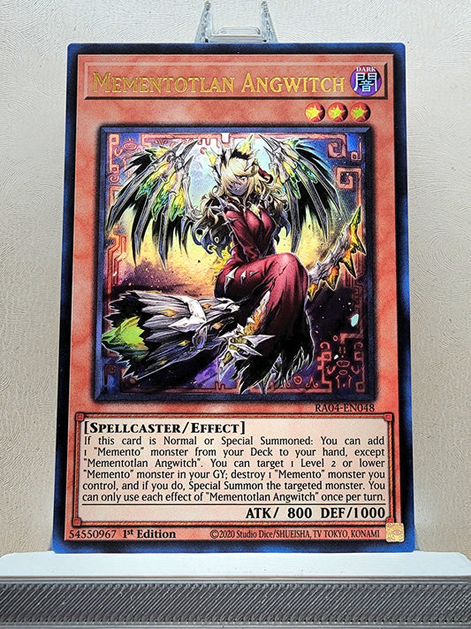Yugioh! 1x Mementotlan Angwitch (RA04 - Ultra Rare) 1st Edition