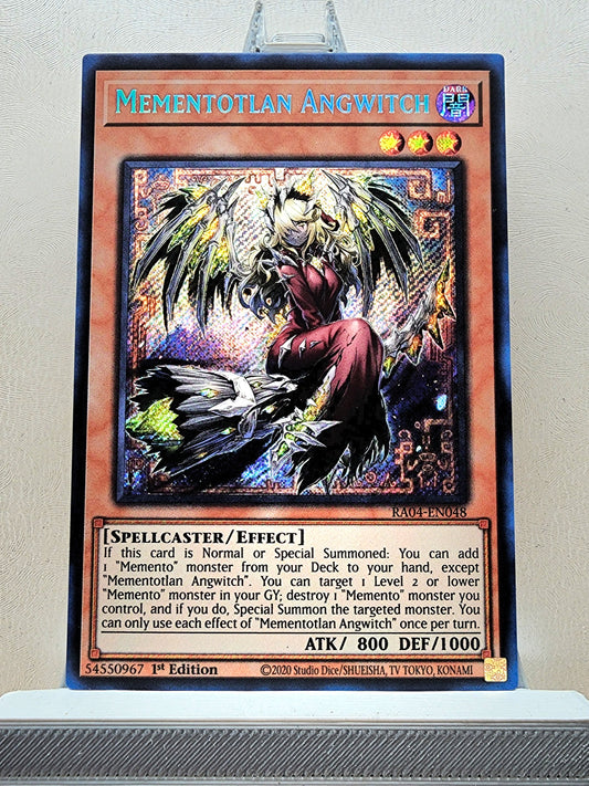 Yugioh! 1x Mementotlan Angwitch (RA04 - Secret Rare) 1st Edition