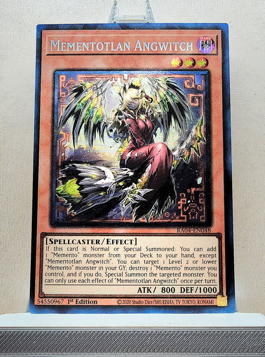 Yugioh! 1x Mementotlan Angwitch (RA04 - Prismatic Collectors Rare) 1st Edition