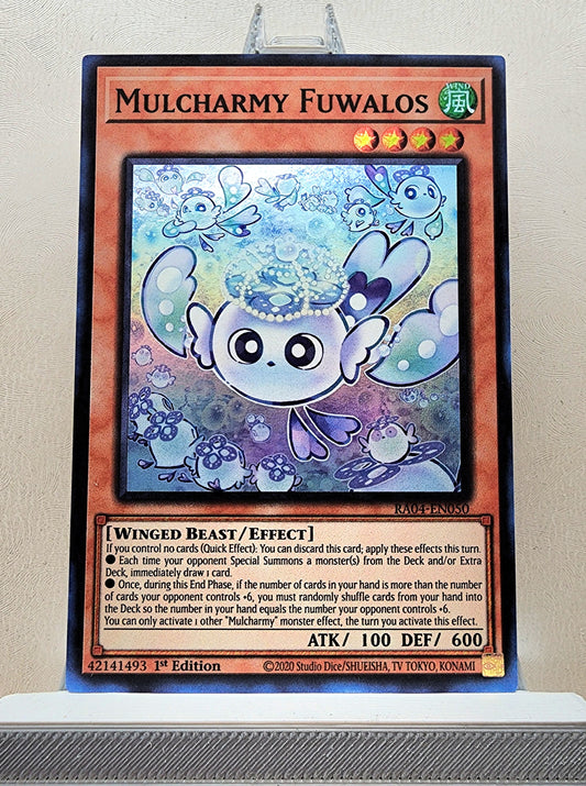 Yugioh! 1x Mulcharmy Fuwalos (RA04 - Super Rare) 1st Edition