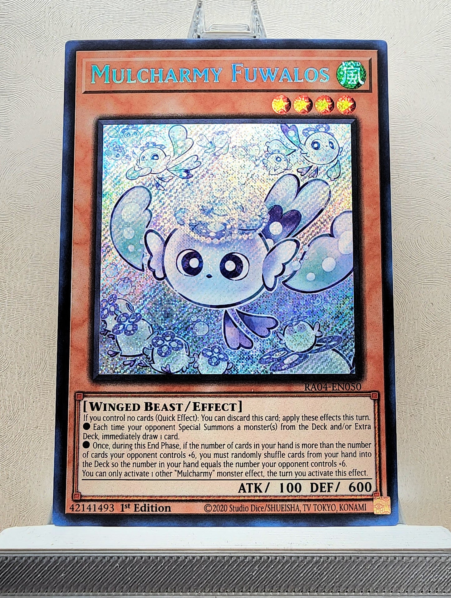 Yugioh! 1x Mulcharmy Fuwalos (RA04 - Secret Rare) 1st Edition