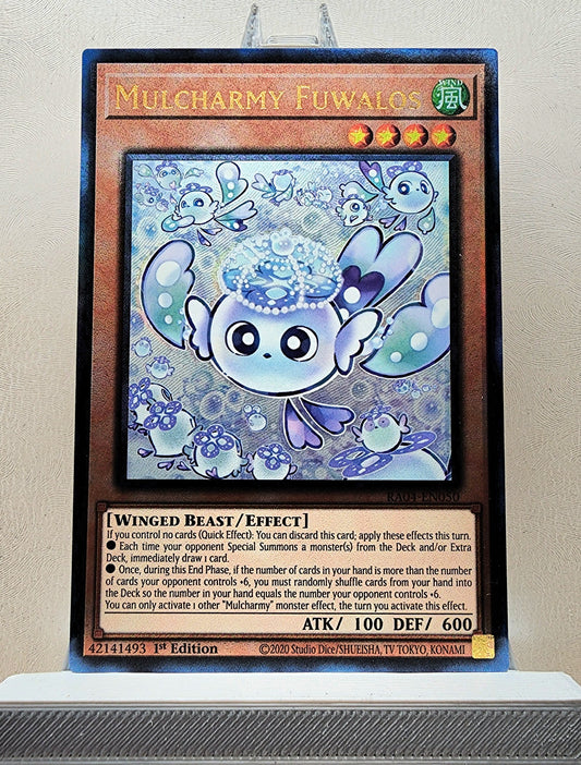 Yugioh! 1x Mulcharmy Fuwalos (RA04 - Prismatic Ultimate Rare) 1st Edition
