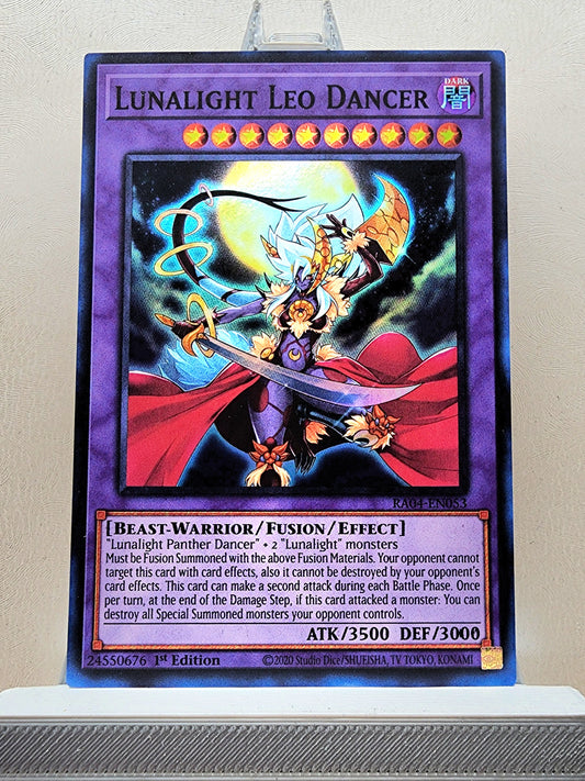 Yugioh! 1x Lunalight Leo Dancer (RA04 - Super Rare) 1st Edition