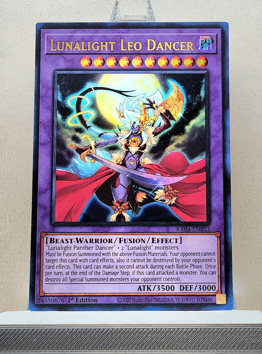 Yugioh! 1x Lunalight Leo Dancer (RA04 - Ultra Rare) 1st Edition